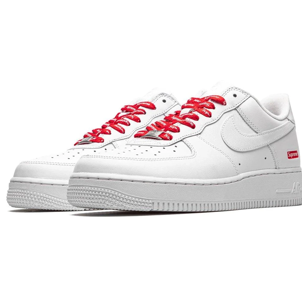 Supreme 1 Nike Air Force Low White 0821